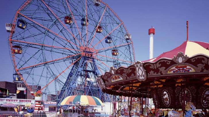 Coney Island ferris wheel