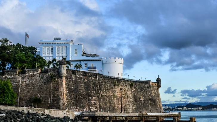 puerto rico fort on the water