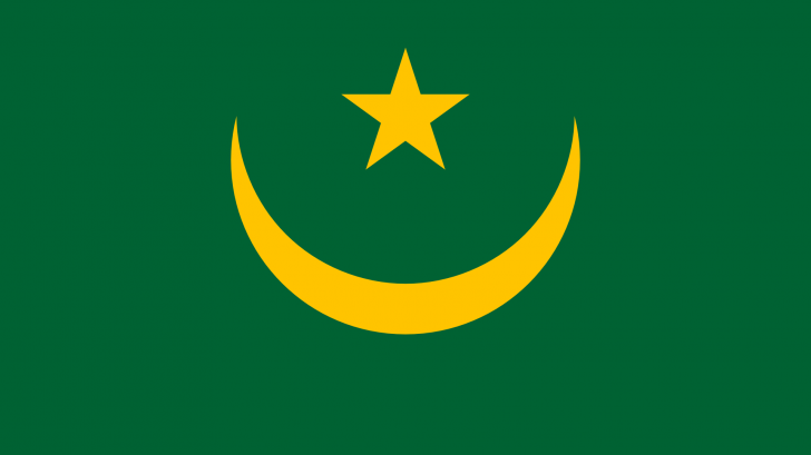 flag of the country mauritania