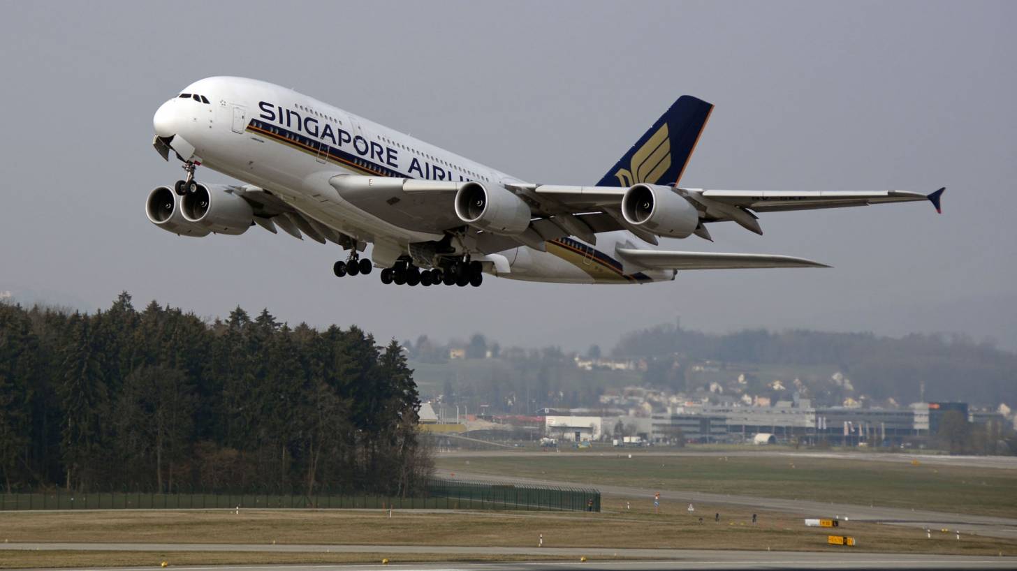 singapore airlines flying
