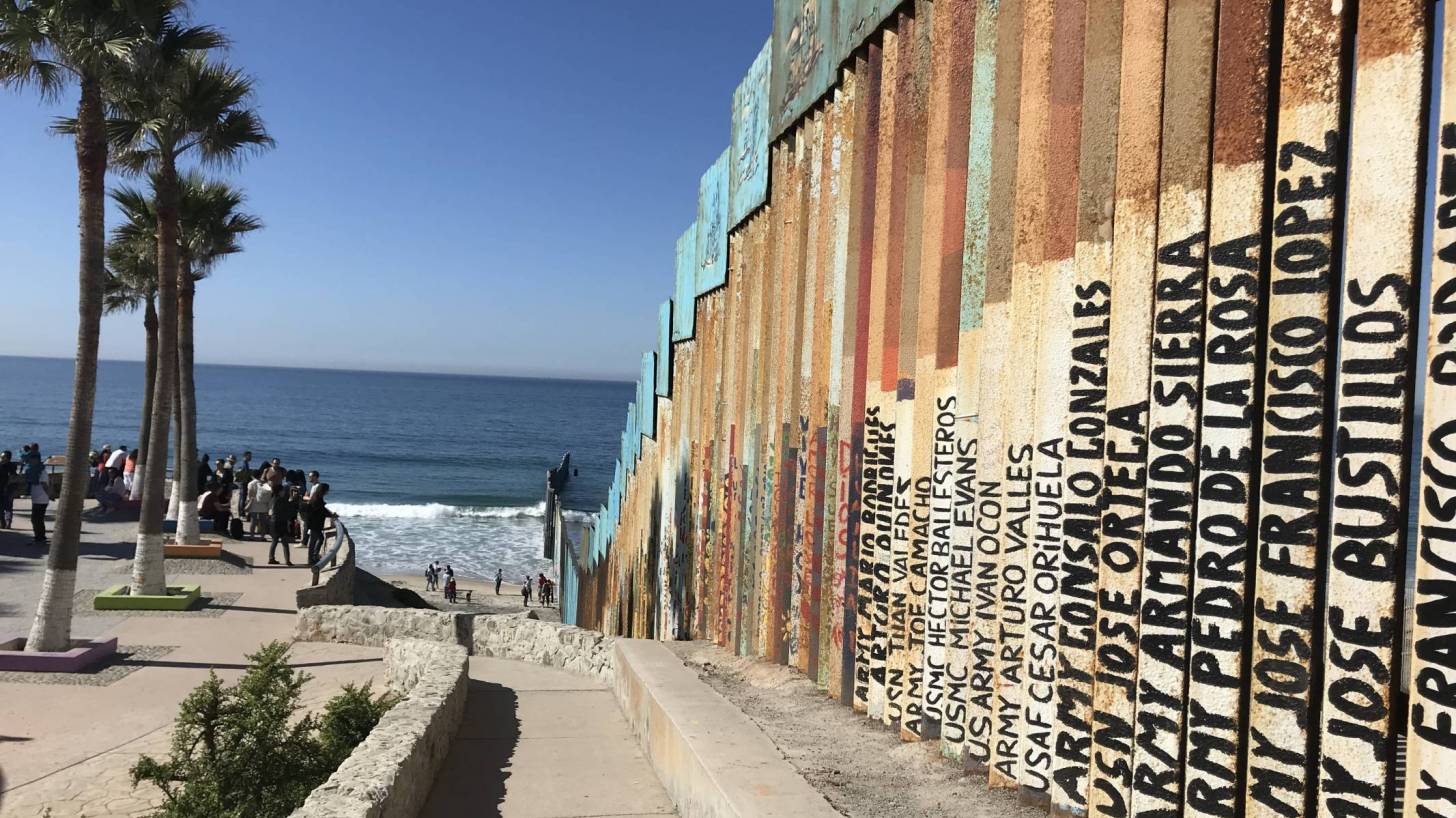 Tijuana border wall
