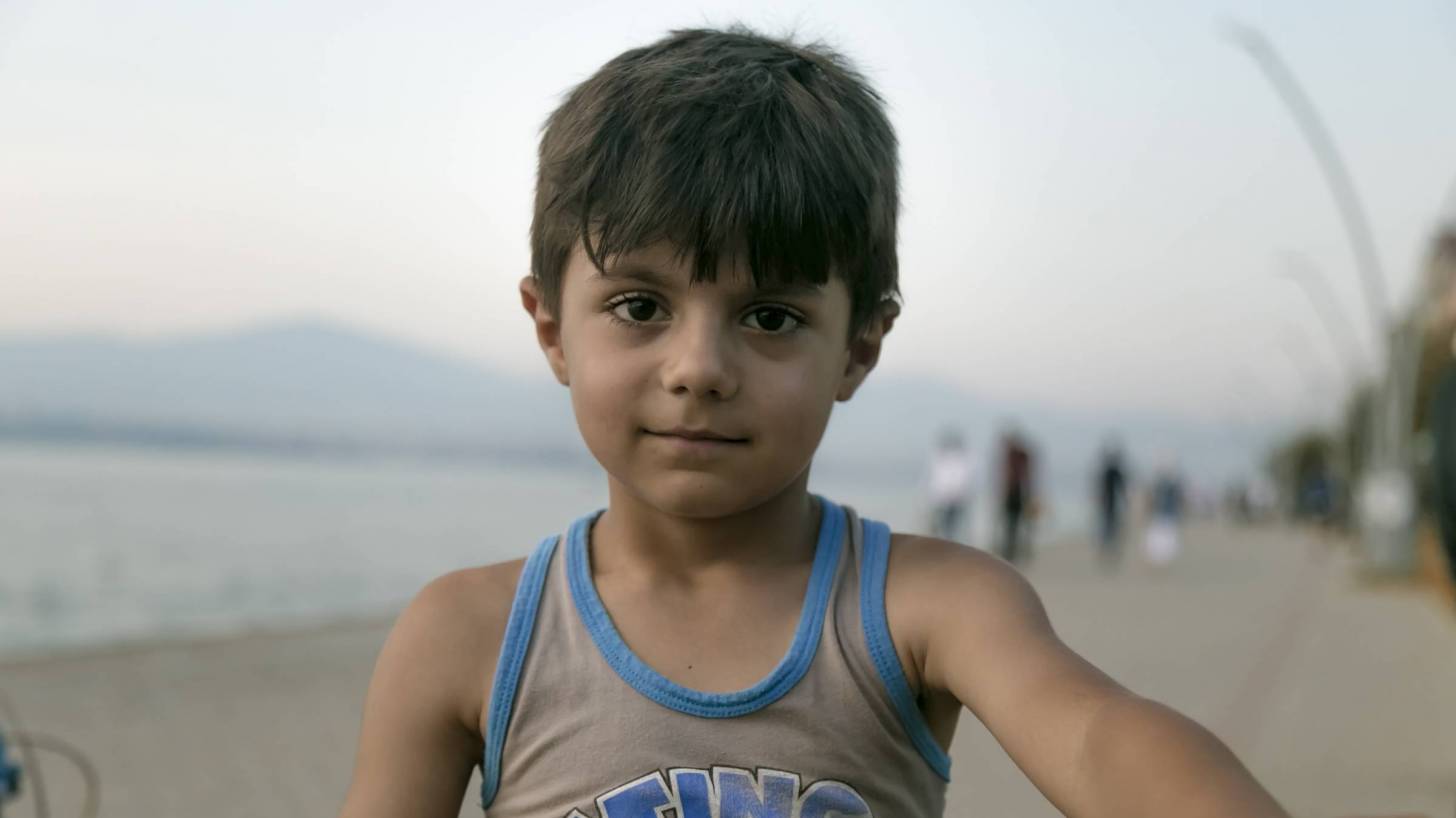 little boy in Syria