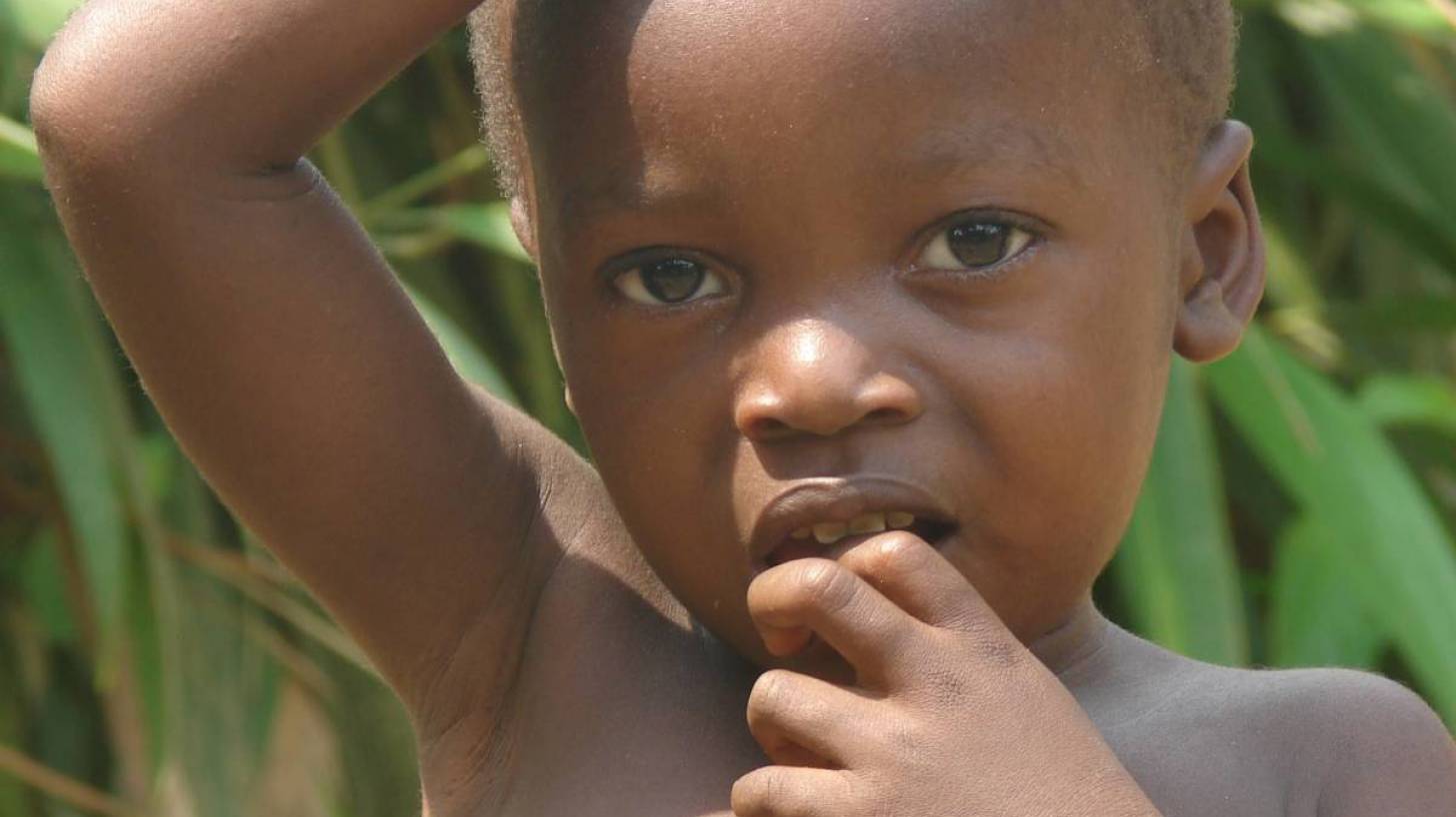 young child in africa