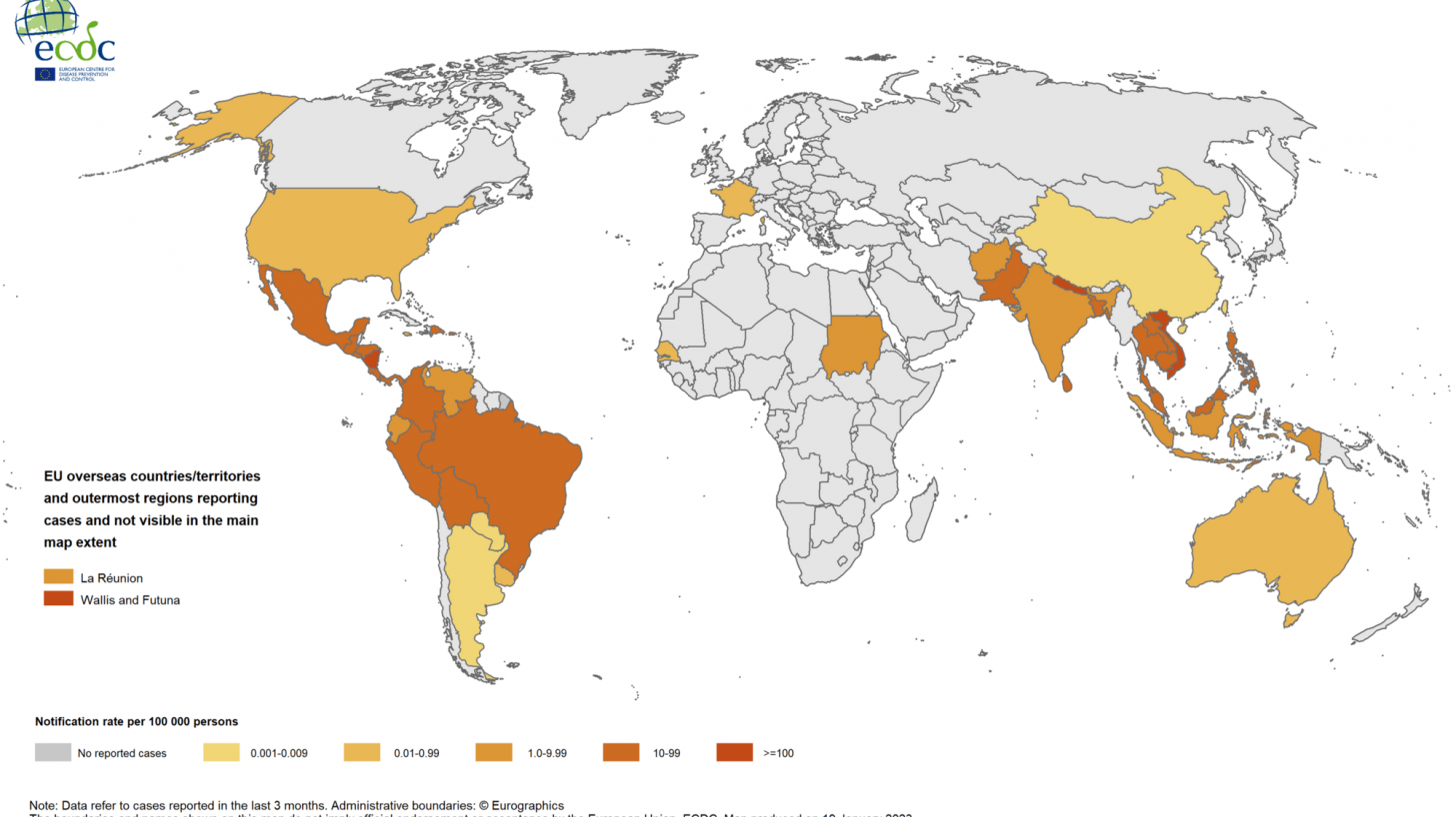 Dengue vaccine availability 2023