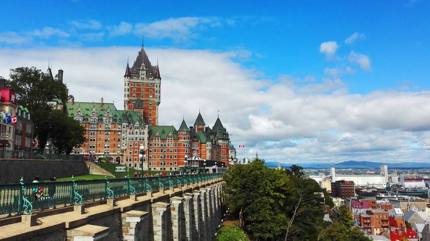 frontenac castle in Quebec