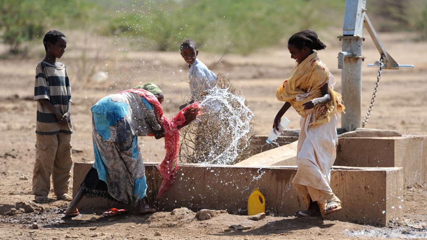 Ethiopia, water, children