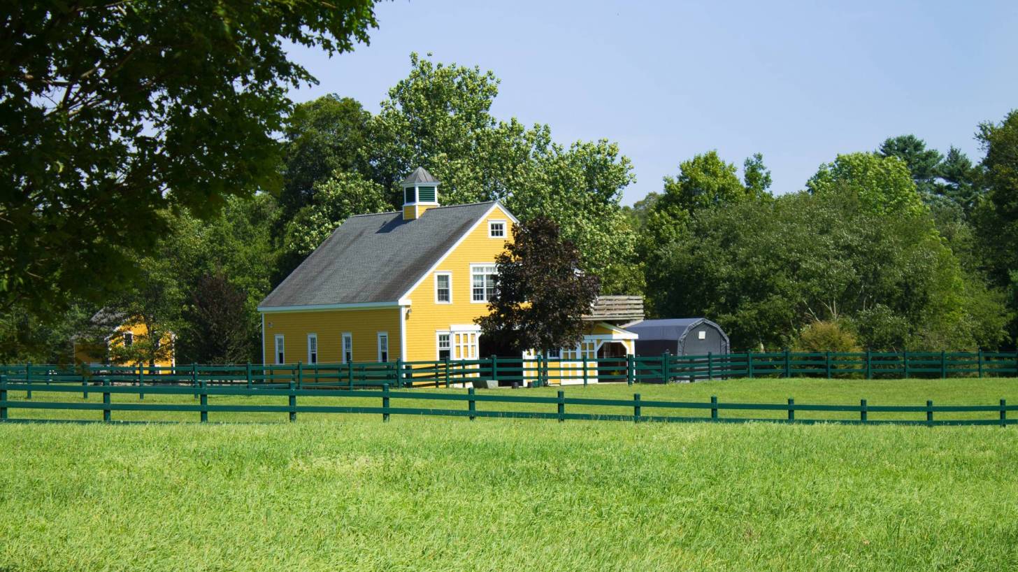 Massachusetts farm house