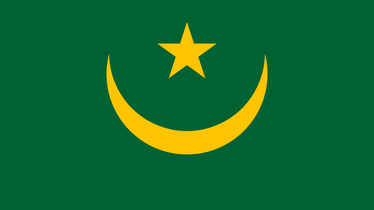 flag of the country mauritania