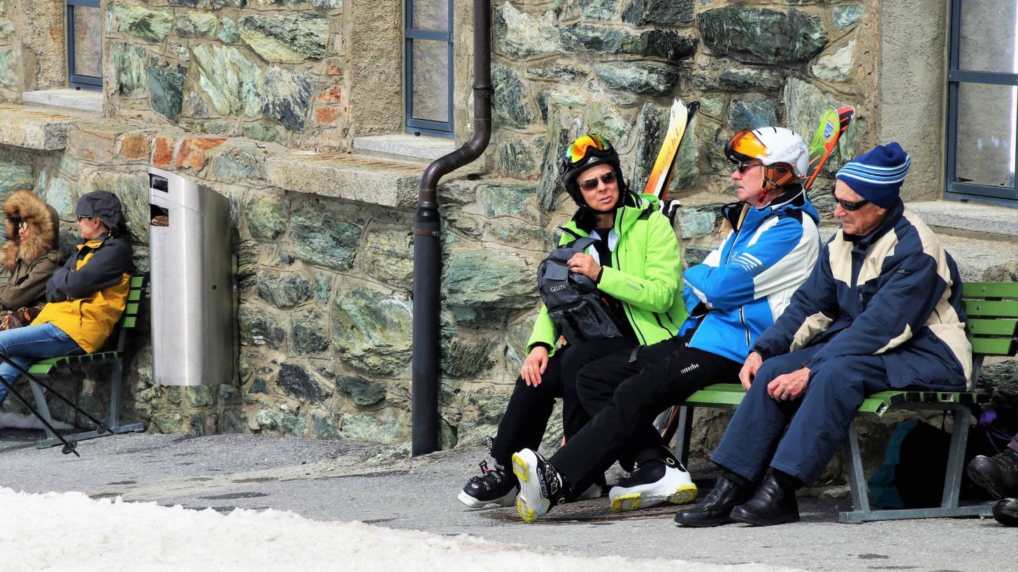 older skiers 