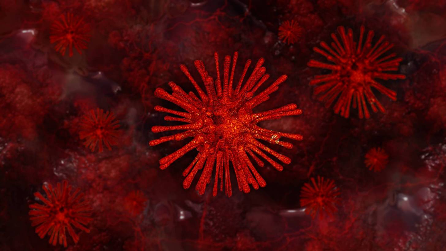 depiction of virus