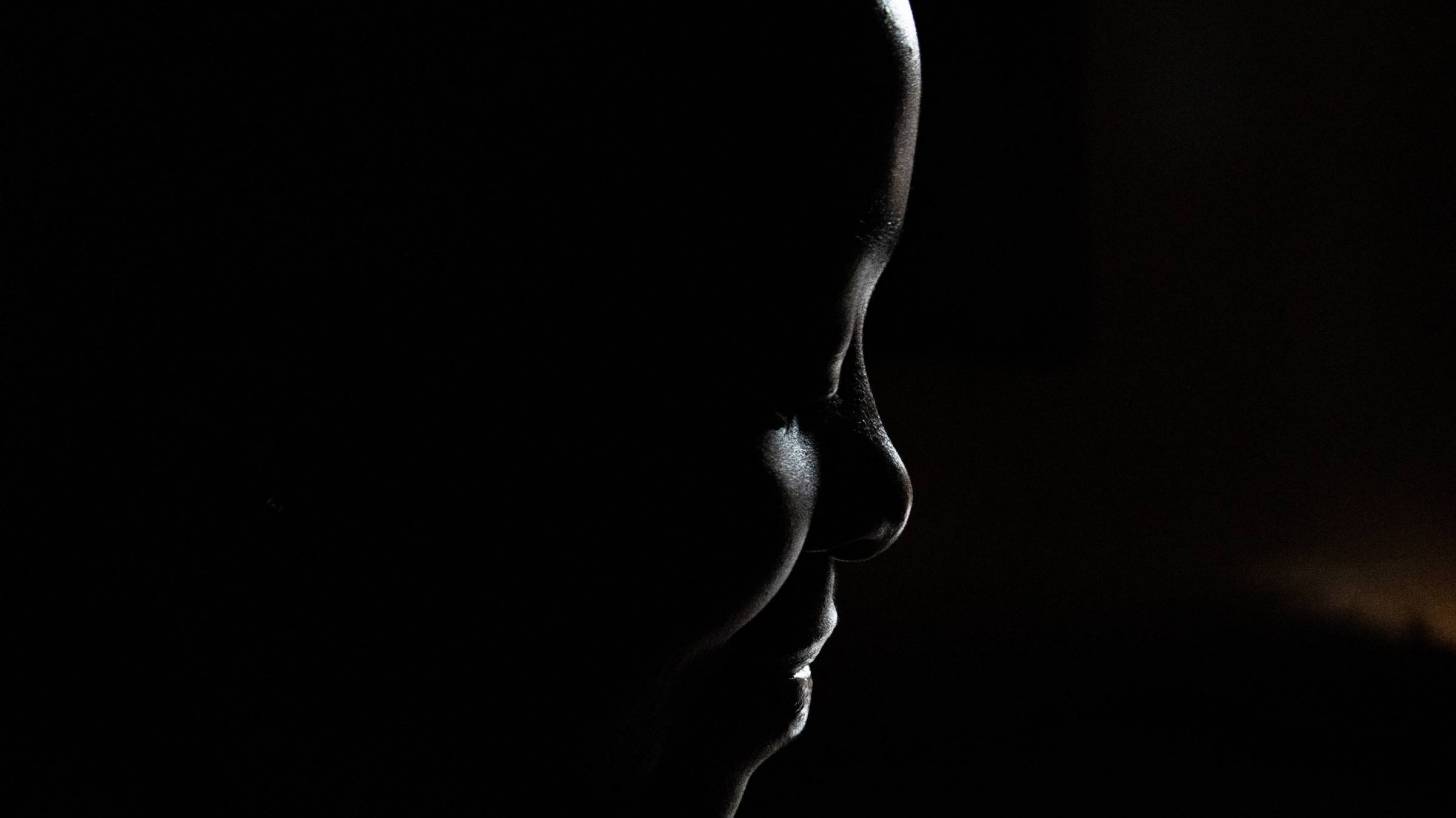 african woman silhouette