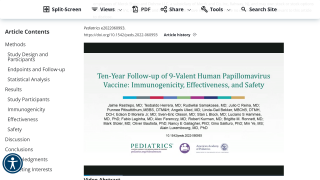 HPV vaccine 2023