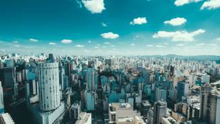 Brazil metropolitan city scene