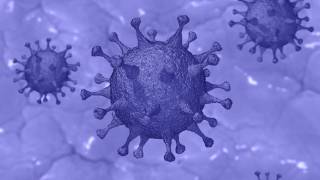 depiction of covid-19 virus