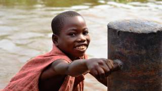 young boy in the DRC