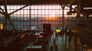 heathrow airport at sunrise