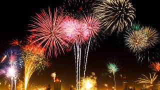 fireworks celebrating cancer preventions