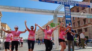 breast cancer survivors ending a race