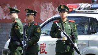 People's armed police in China