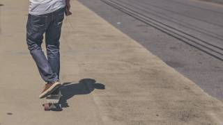 boy on skareboard