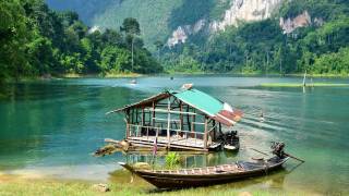 thailand hut and water
