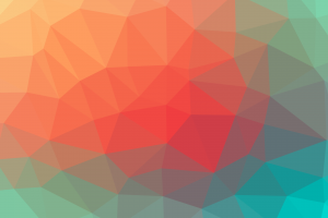 colorful abstract design with triangles