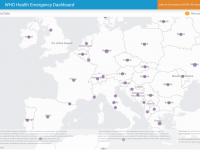 screenshot of monkeypox cases in Europe