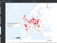 Bird flu cases in Europe 2023