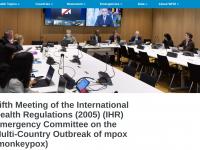 WHO mpox outbreak May 2023